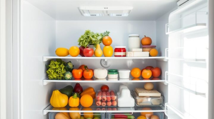 Descubra como organizar a geladeira para os alimentos durarem mais