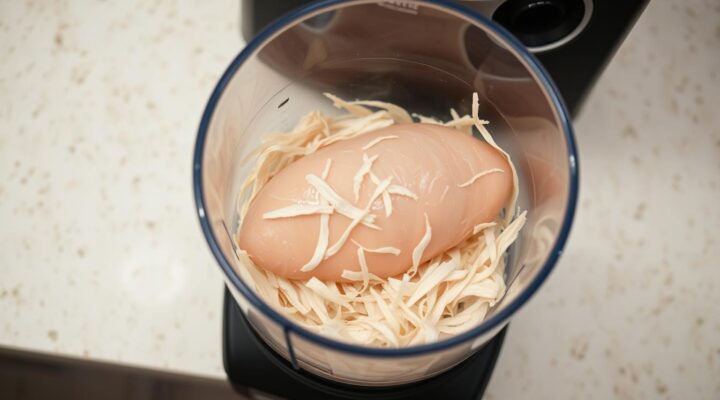 Como Desfiar Frango em 30 Segundos: Truque Simples com Liquidificador