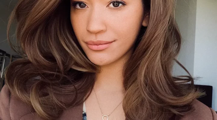 Cores de cabelo castanho para o outono