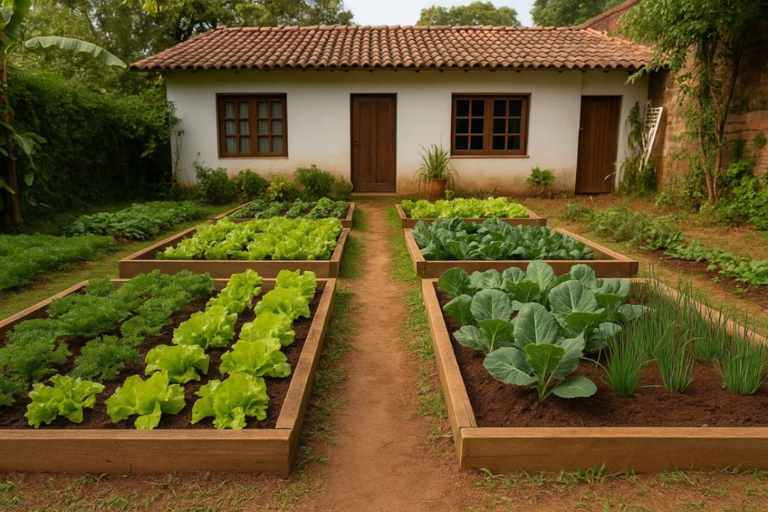 Como fazer uma horta em casa